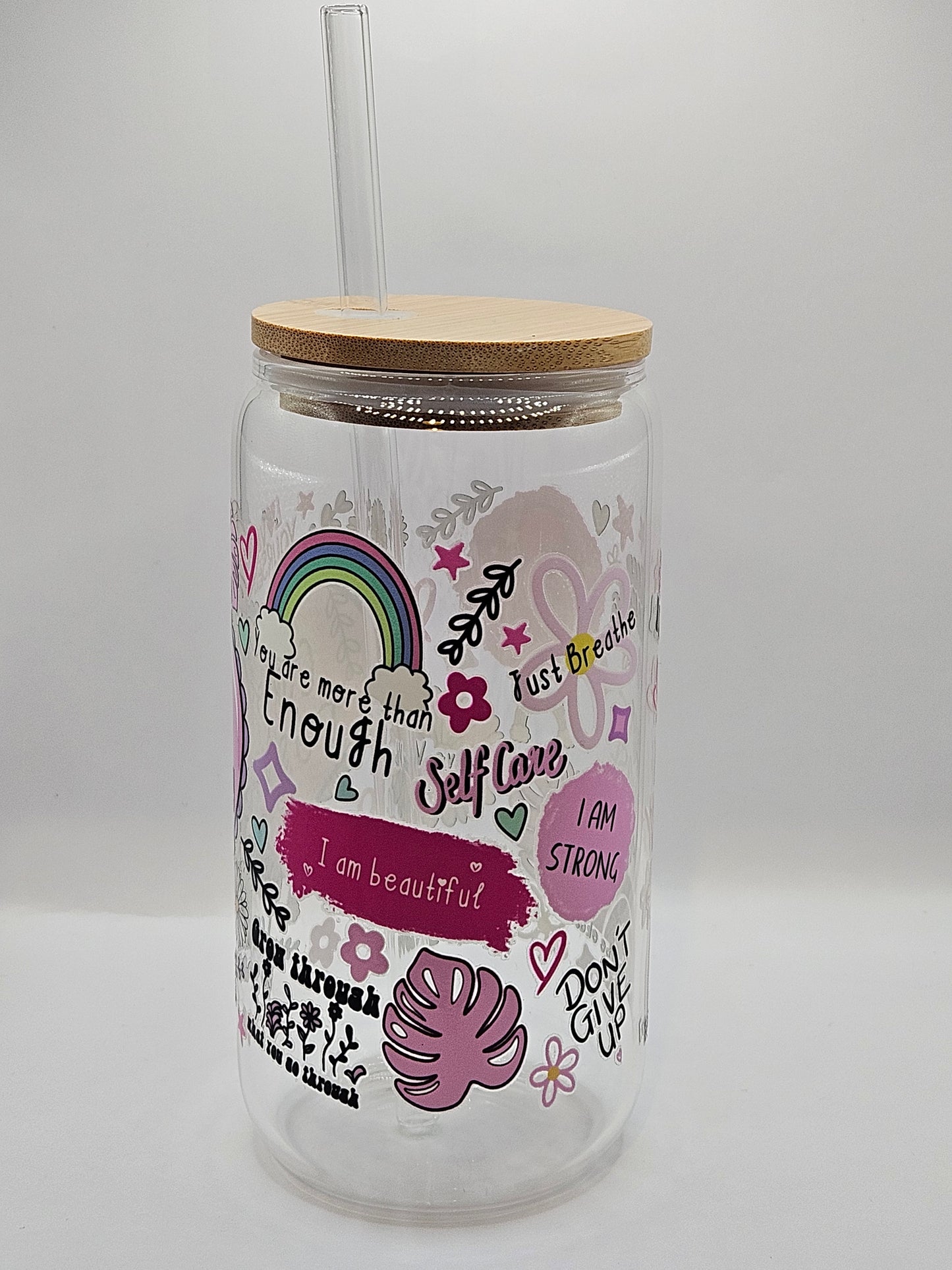 Cup of positivity pink