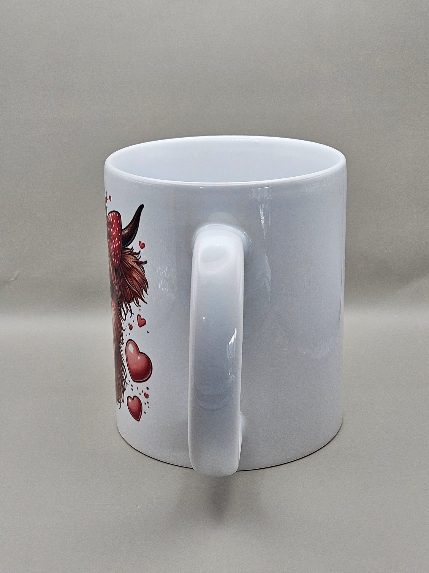 Highland cow mug