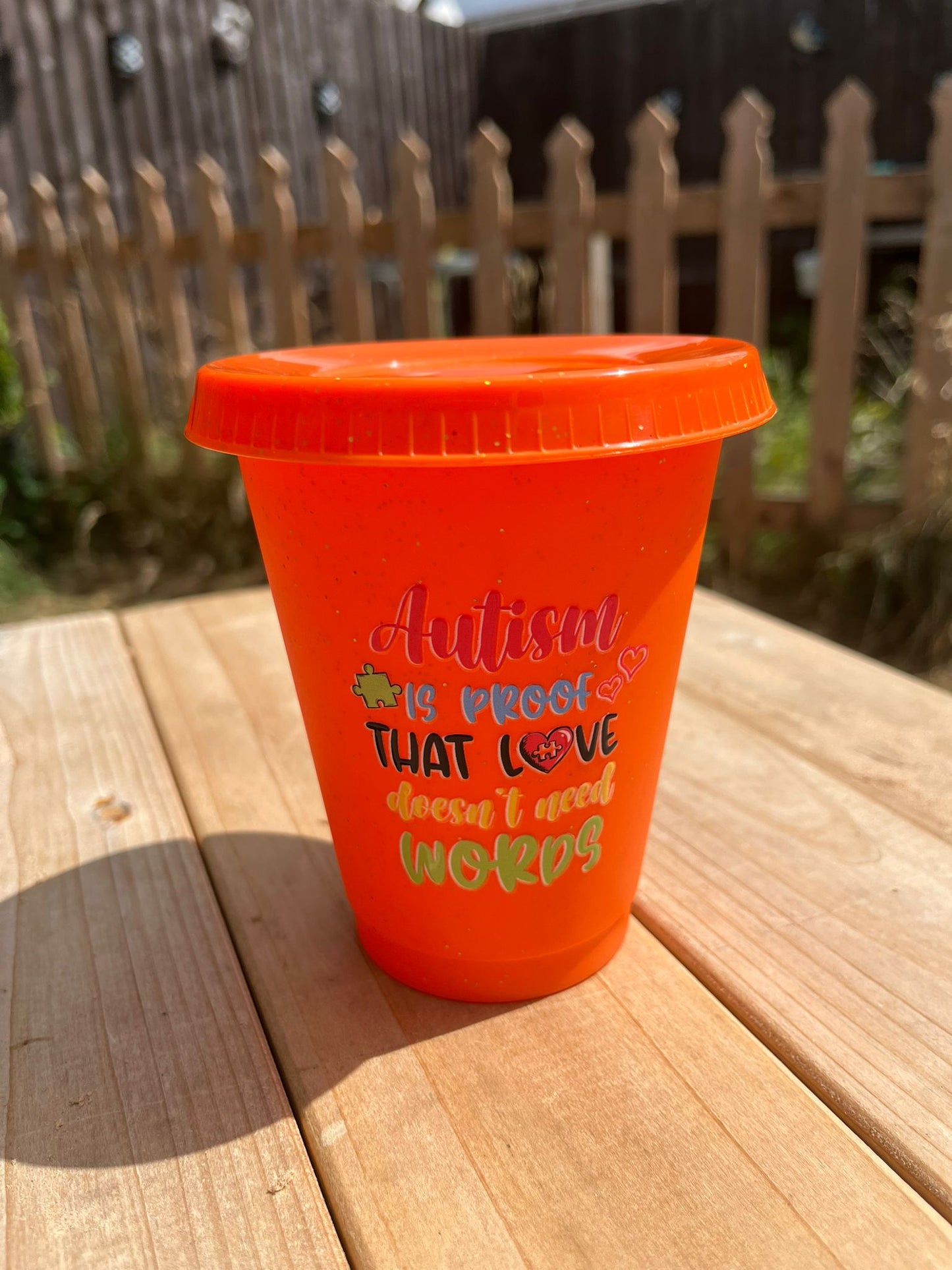 16oz Autism Coldcups