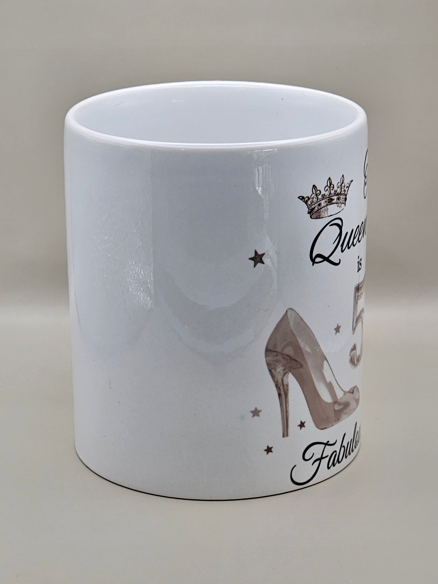 This Queen is (age ) & Fabulous Mug