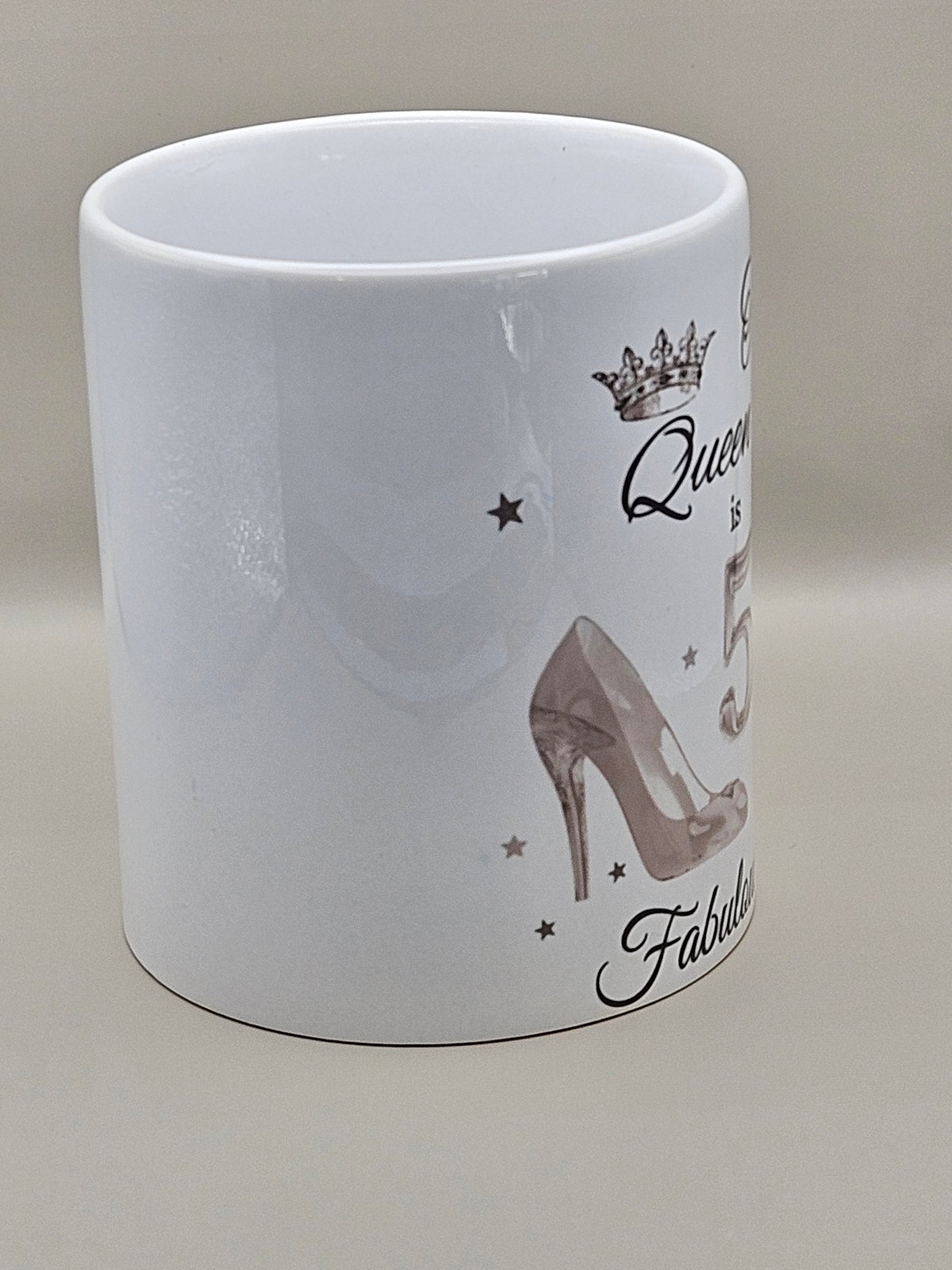 This Queen is (age ) & Fabulous Mug