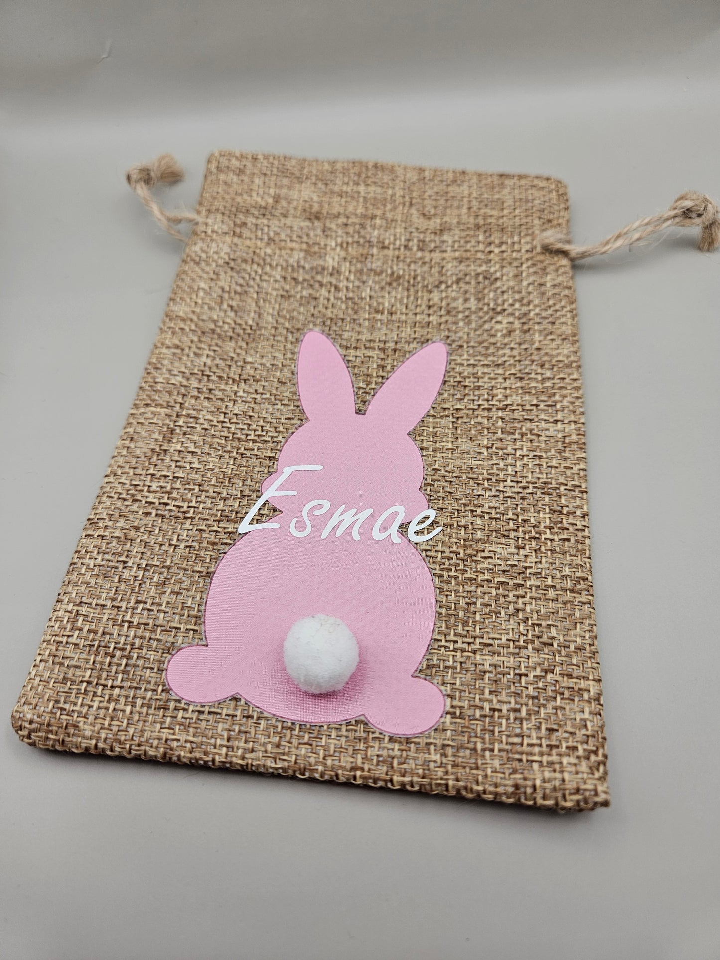Personalised Mini Linen Drawstring Gift Bags