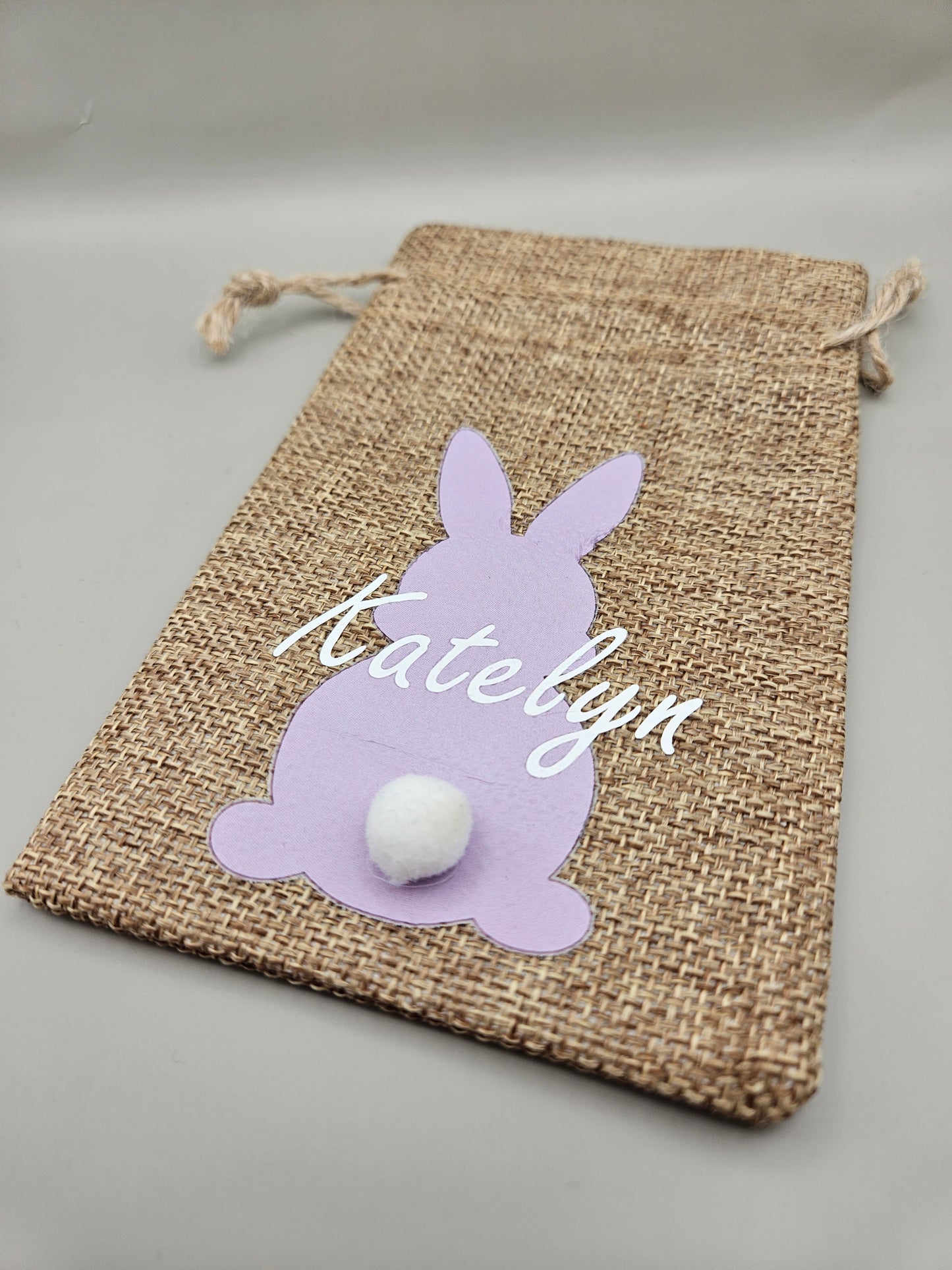 Personalised Mini Linen Drawstring Gift Bags