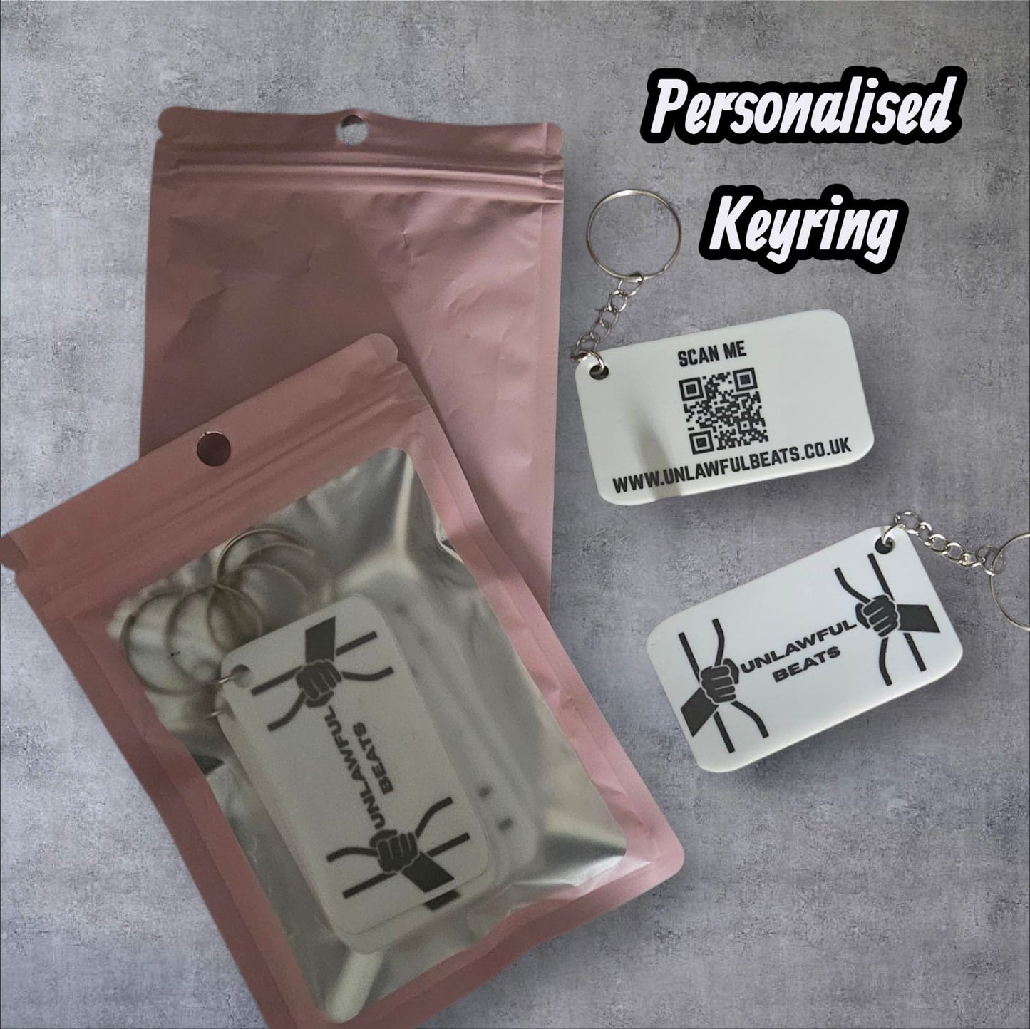 Custom Acrylic Keyring