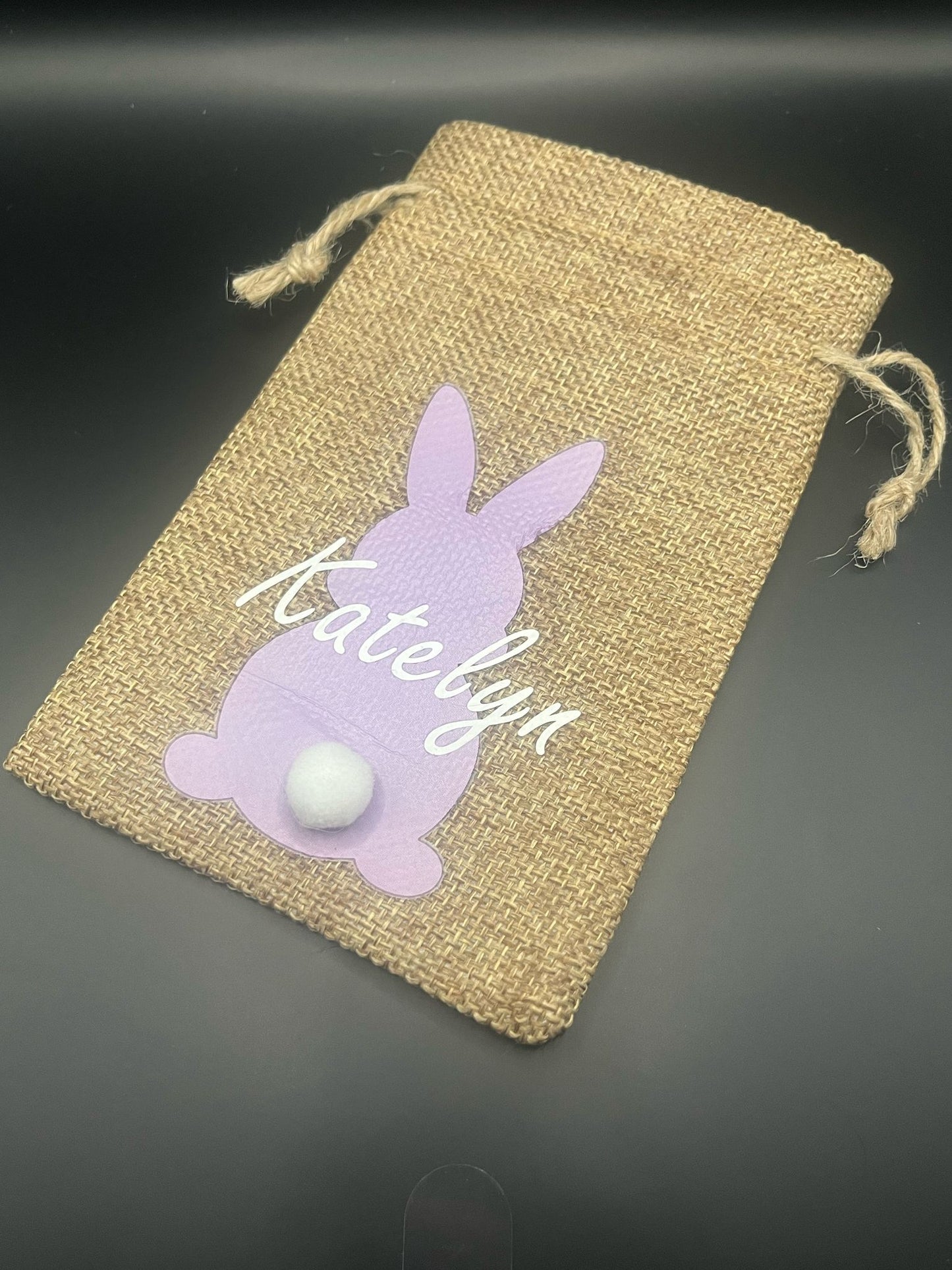Personalised Mini Linen Drawstring Gift Bags