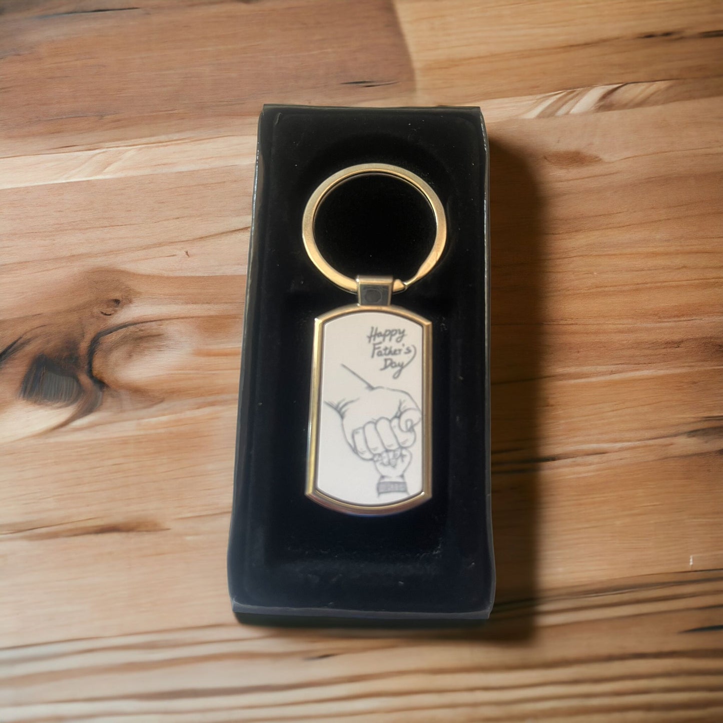 Dad Keyring