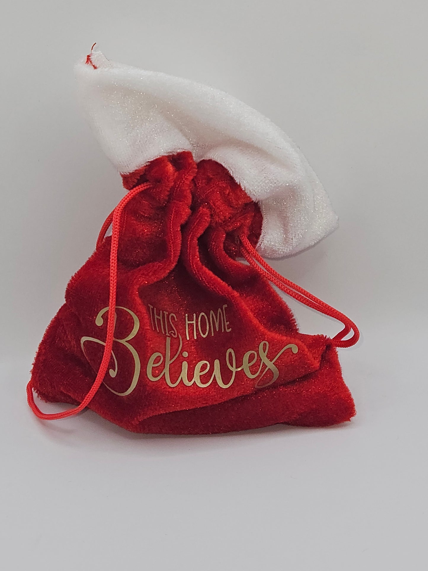 Believe Bell & Mini Drawstring Bag