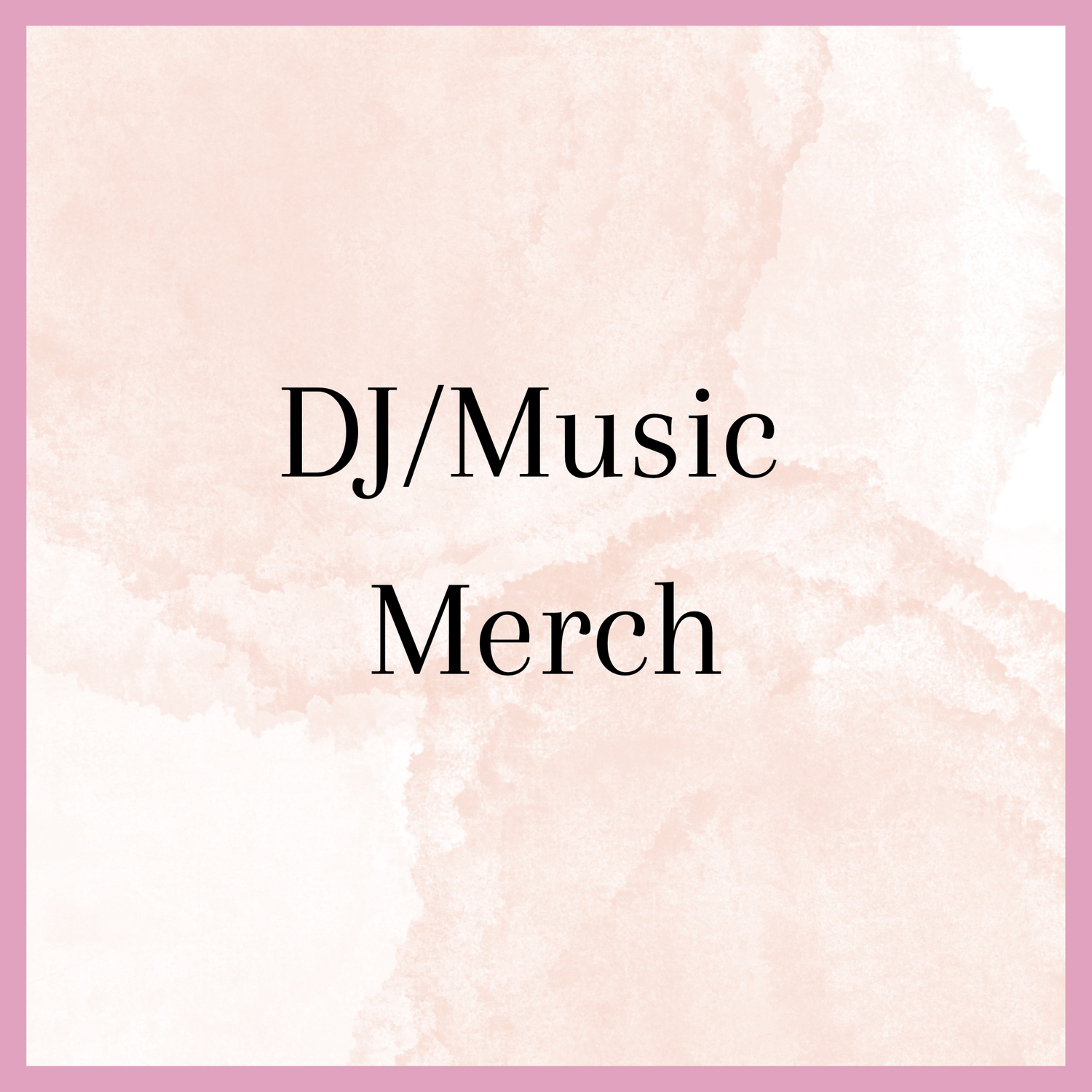 DJ/Music Merch