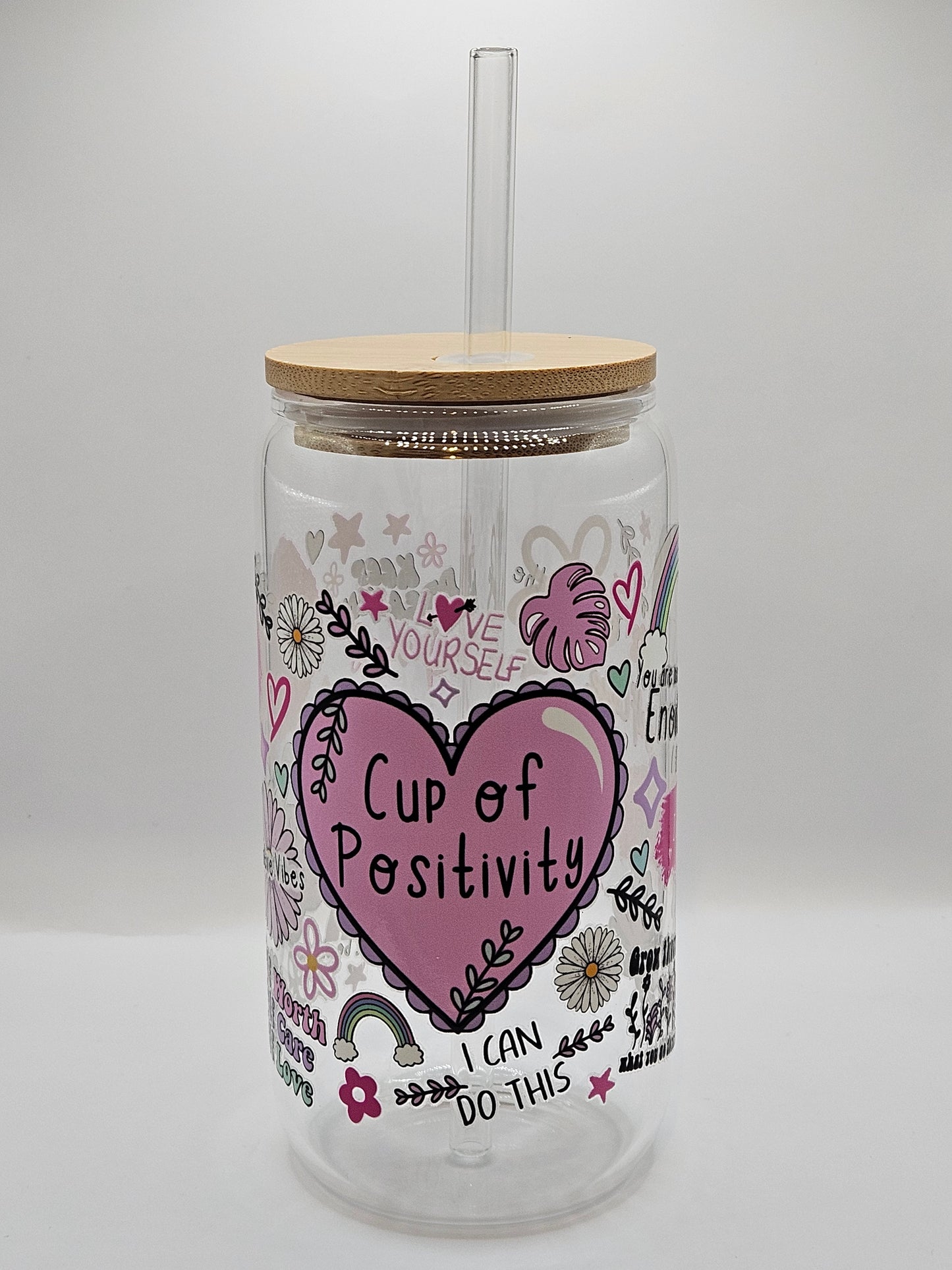 Cup of positivity pink