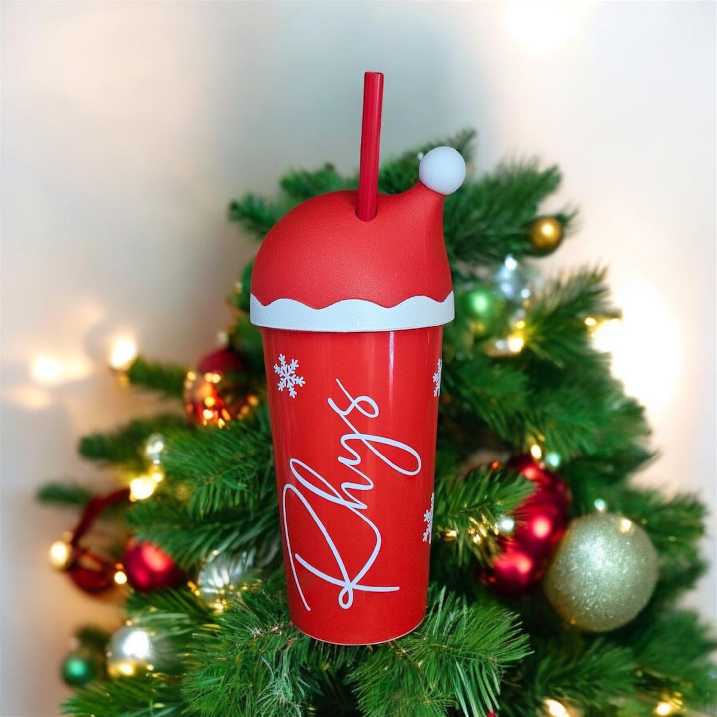 Personalised Santa Hat Coldcup