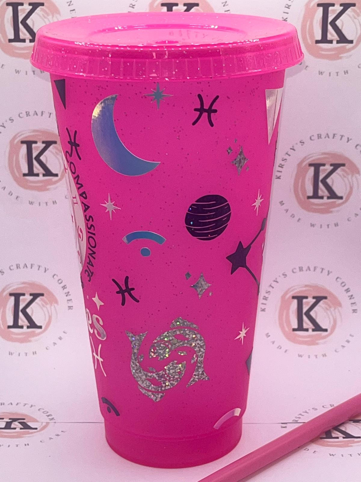 Star sign cold cup