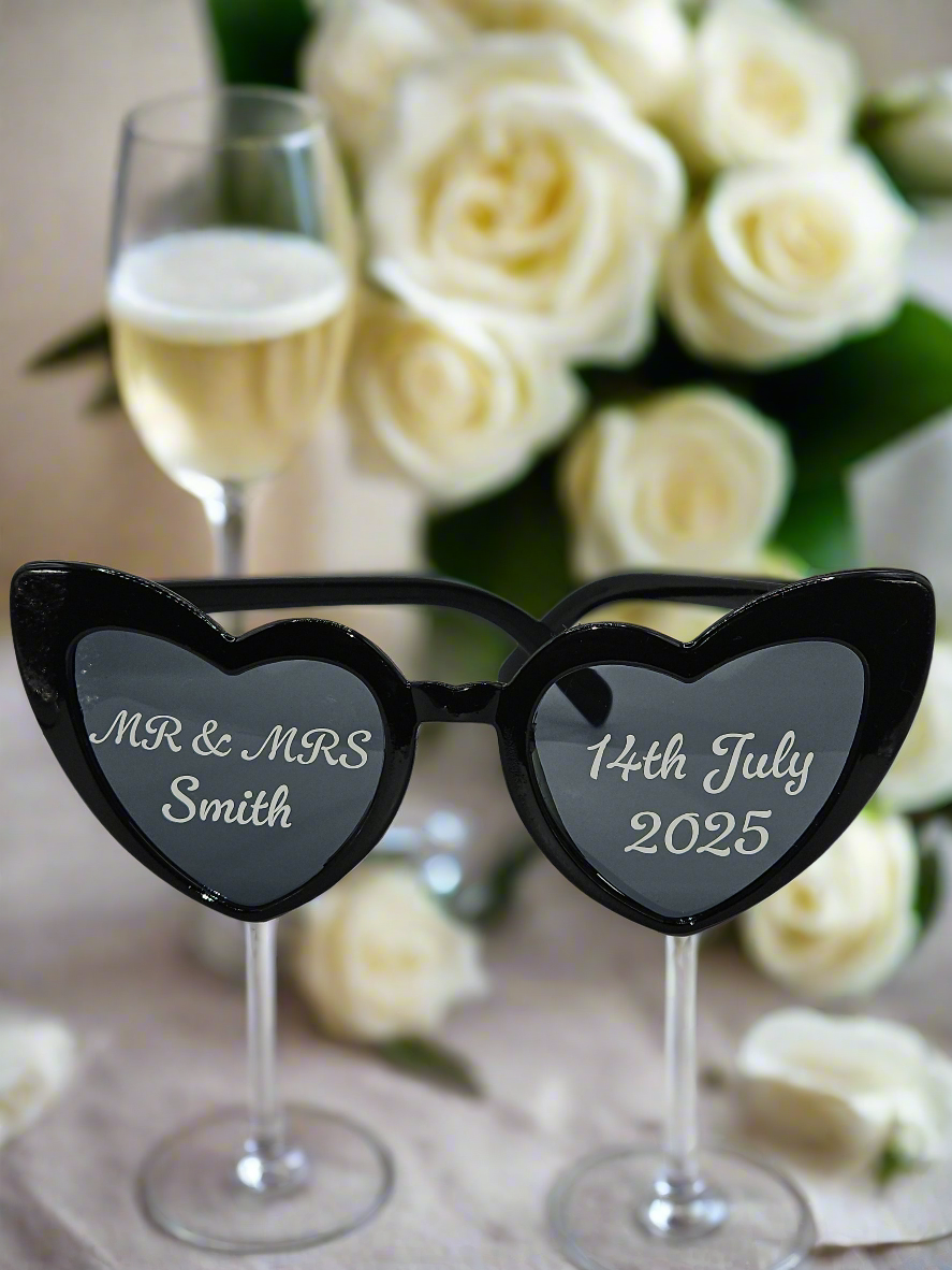 Personalised Wedding sunglasses