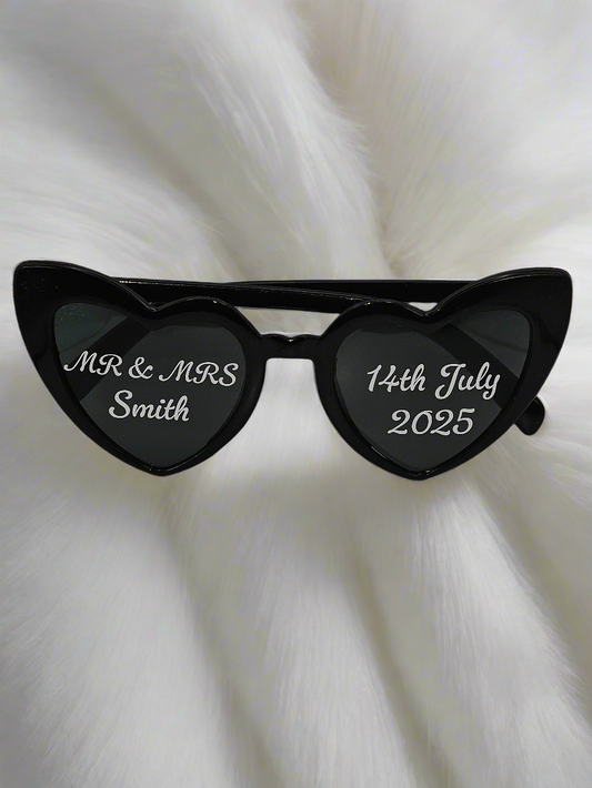Personalised Wedding sunglasses