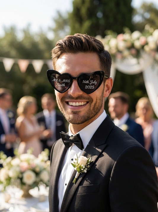 Personalised Wedding sunglasses