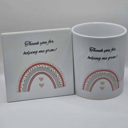 Teacher mug & Coaster