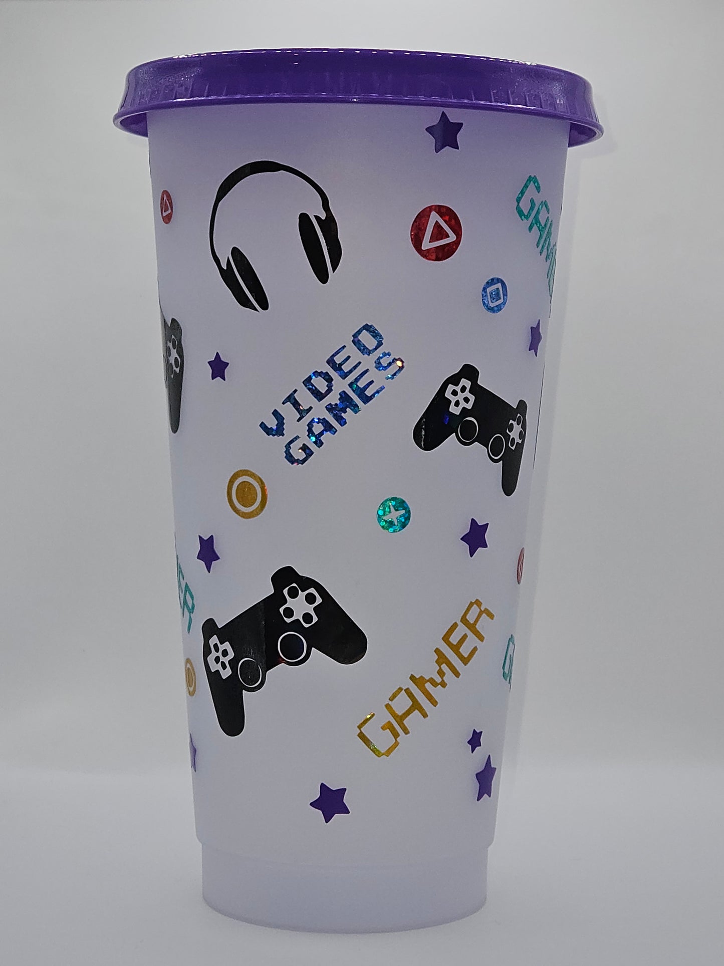 Colour Changing Gamer Cold cup