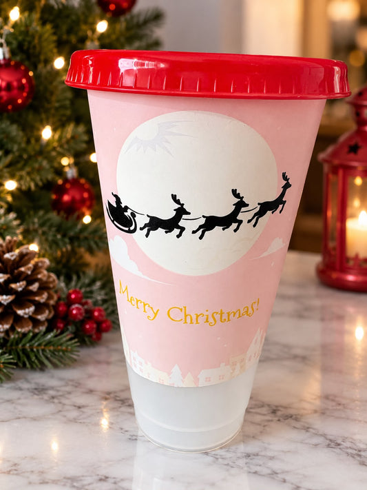 Colour Changing Christmas Coldcup