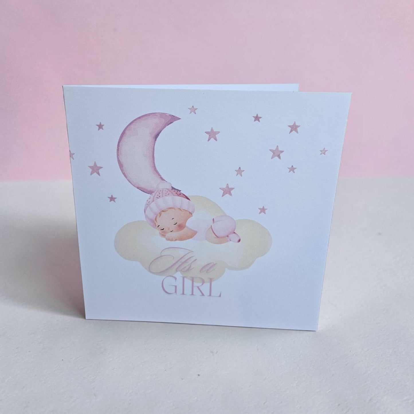 Gender Reveal Cards - New Baby - It's a boy, It's a girl - Baby Shower card