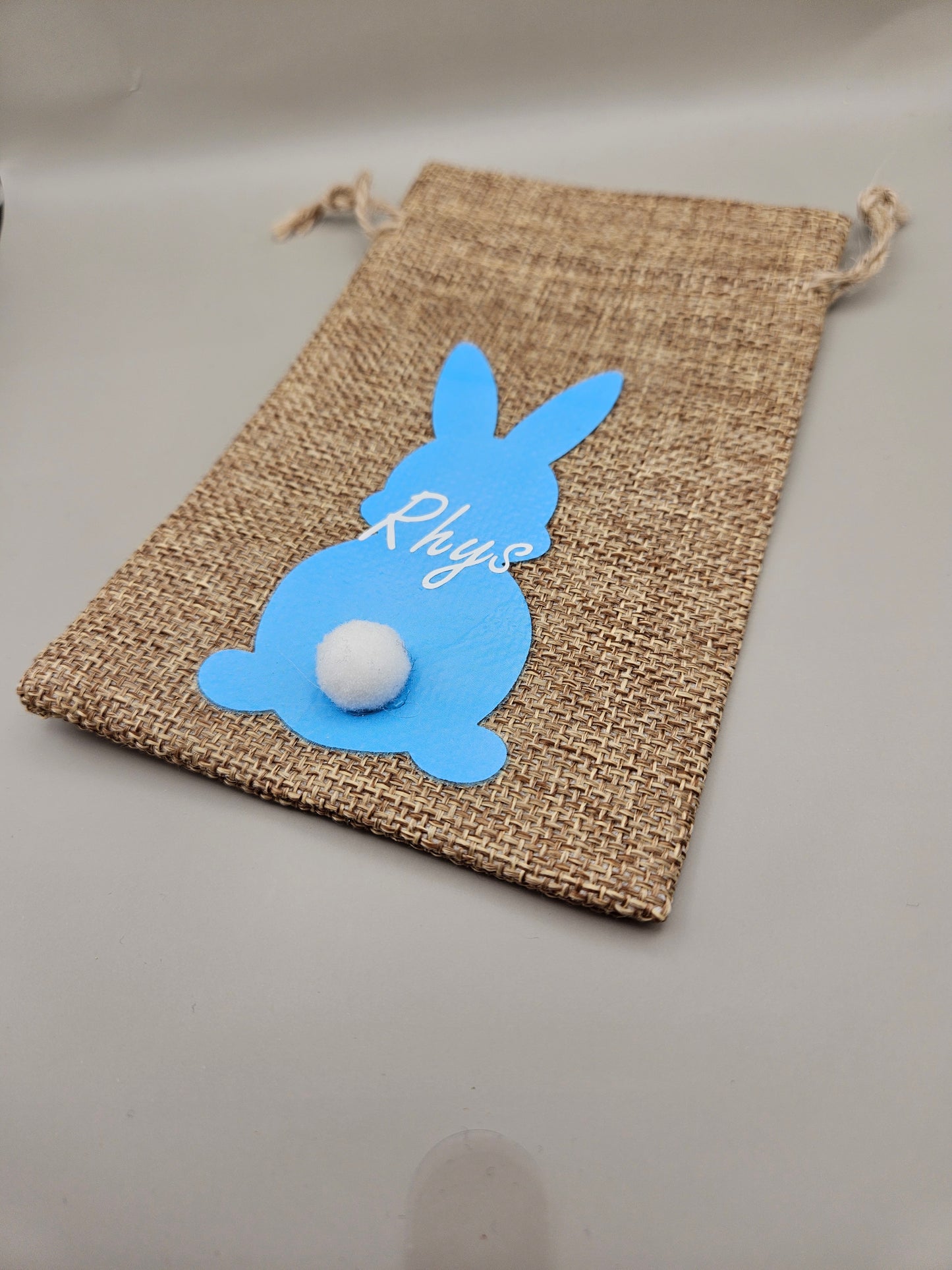 Personalised Mini Linen Drawstring Gift Bags