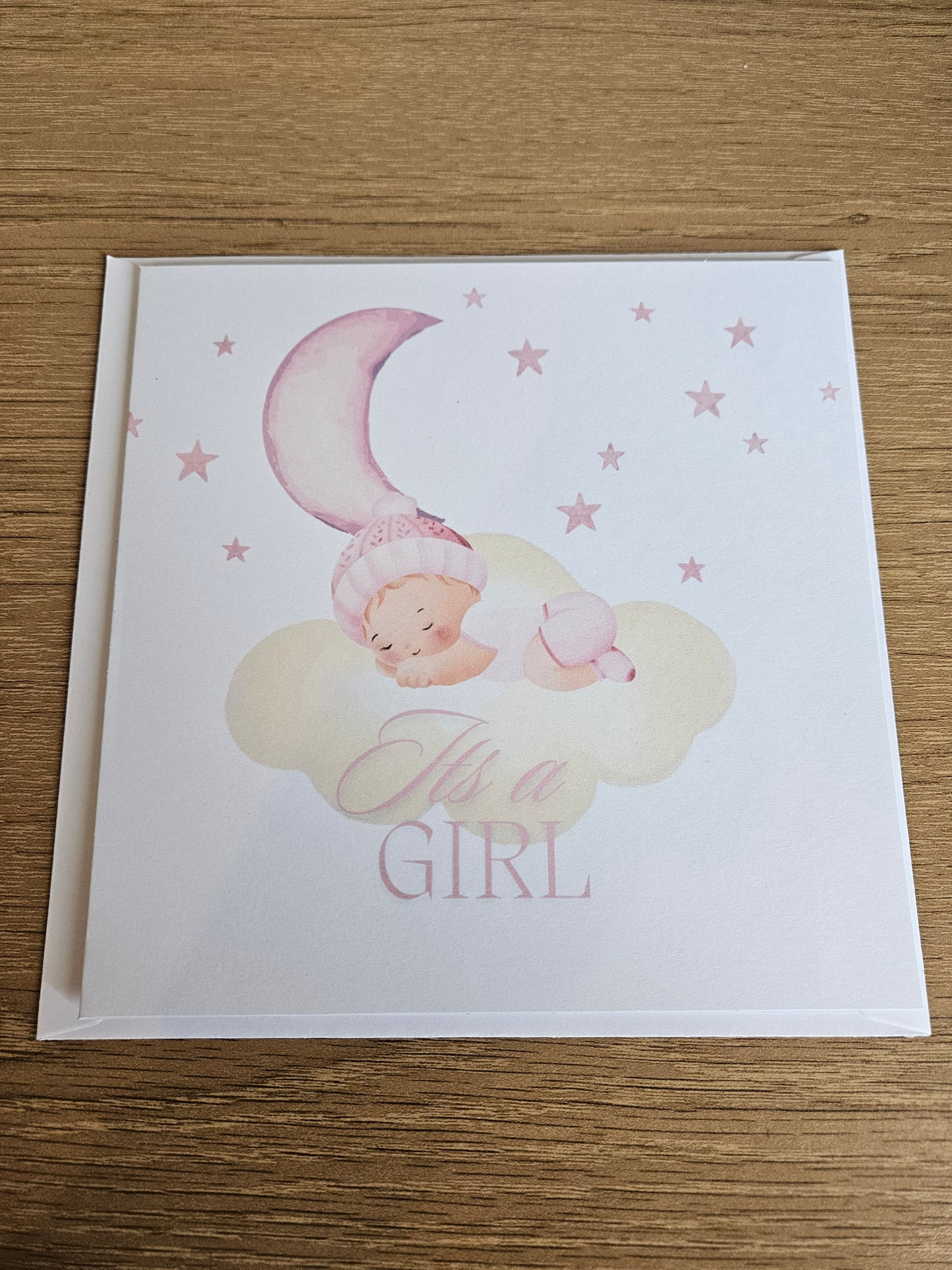 Gender Reveal Cards - New Baby - It's a boy, It's a girl - Baby Shower card