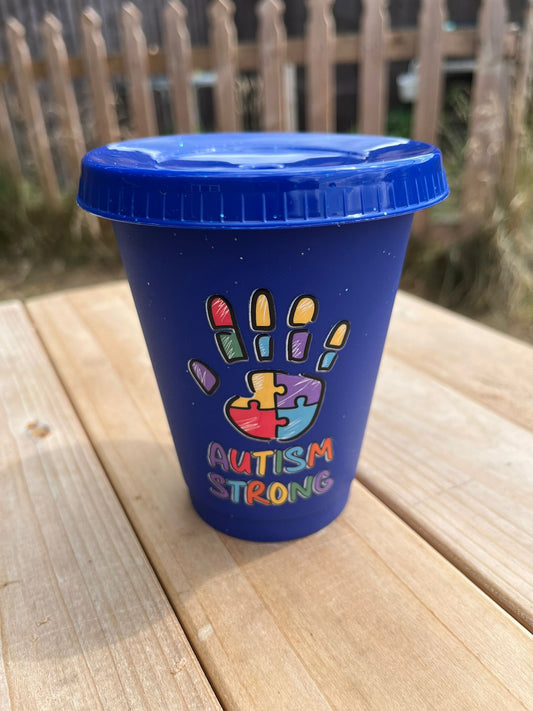 16oz Autism Coldcups