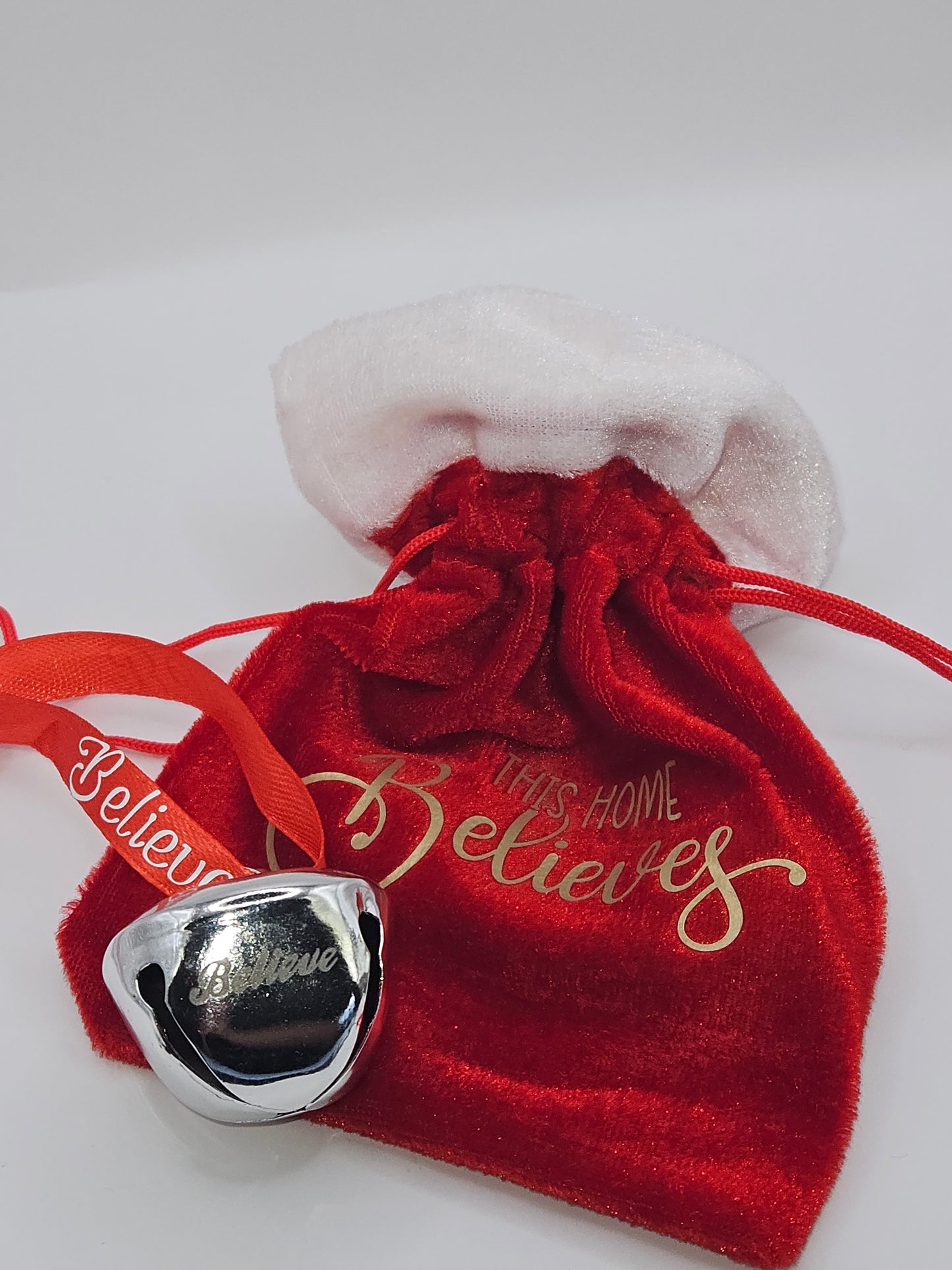 Believe Bell & Mini Drawstring Bag