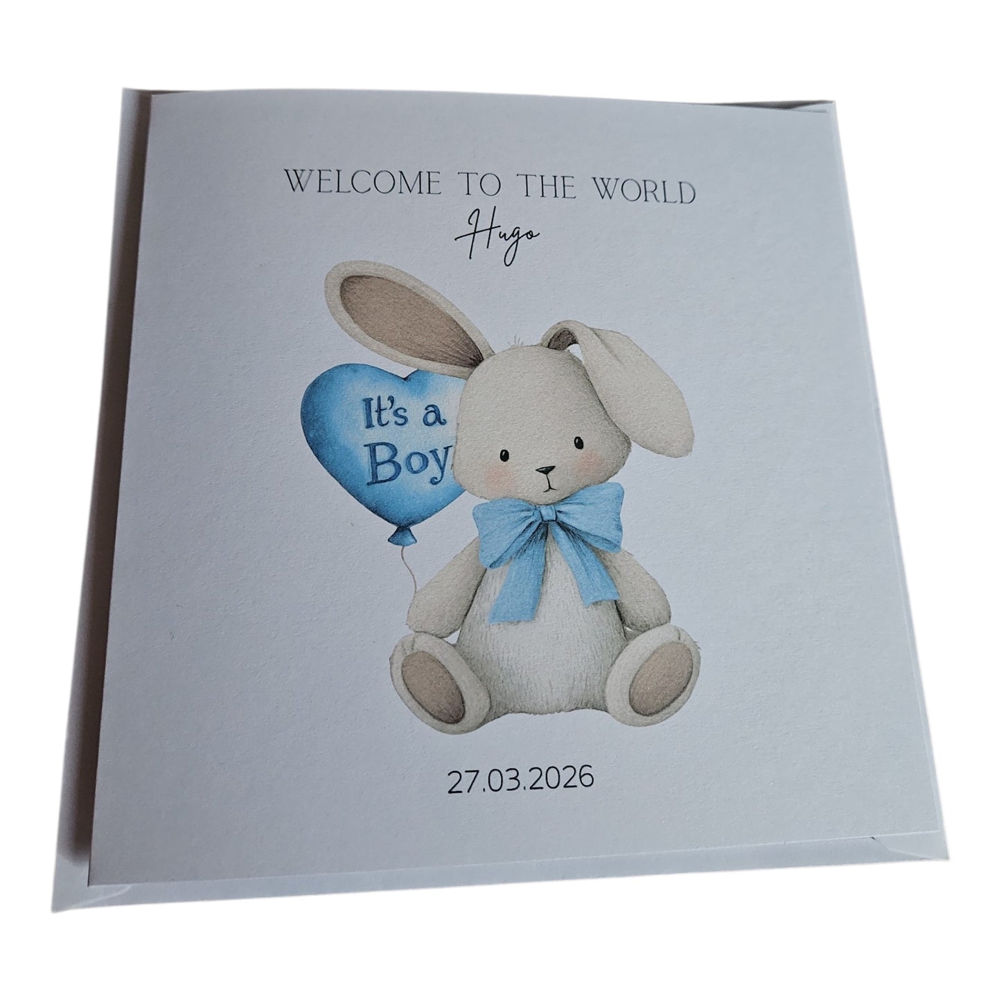 Gender Reveal Cards - Personalised - New Baby - It's a boy, It's a girl - Baby Shower  card